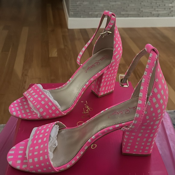 NWT Lilly Pulitzer Amber Lynn Sandal Size 8M - Picture 2 of 5